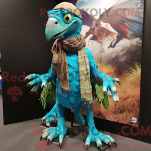 Turquoise Velociraptor...