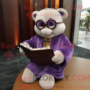 Disfraz de mascota Purple...