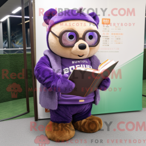 Disfraz de mascota Purple...