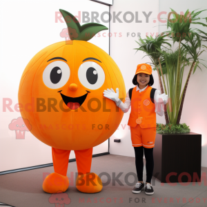 Personaggio mascotte Orange...