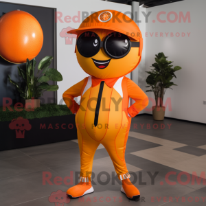 Orange Cherry mascot...