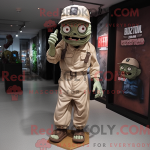 Disfraz de mascota Zombie...