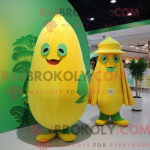 Lemon Yellow Melon mascot...
