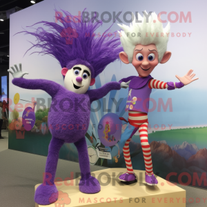 Lavender Acrobat mascot...