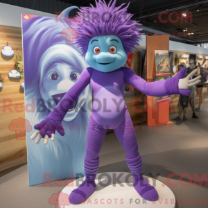 Lavender Acrobat mascot...