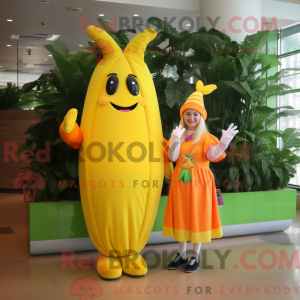 Yellow Carrot mascot...