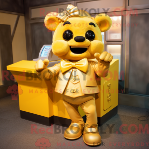 Disfraz de mascota Gold...