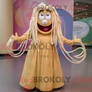 Tan Spaghetti mascot...