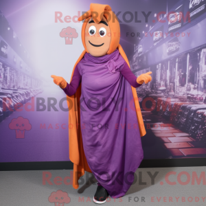 Purple Currywurst mascot...