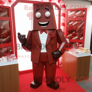 Red Chocolate Bars mascot...