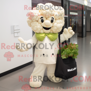 Bloemkool mascotte kostuum...