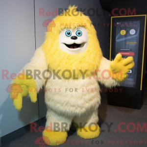 Disfraz de mascota Yeti...