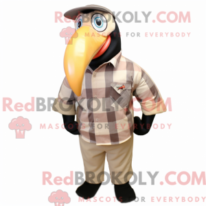 Figura de máscara de tucano...