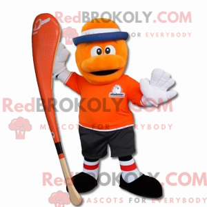 Orange Ice Hockey Stick...