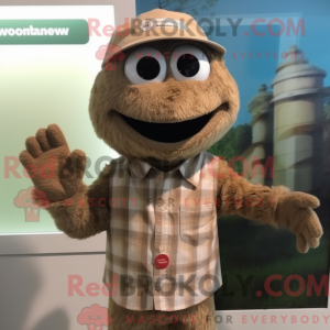 Tan But mascottekostuum...