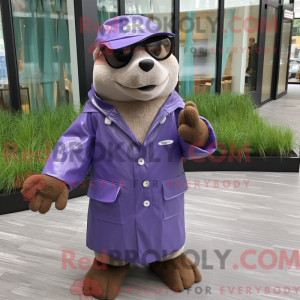 Lawenda lub maskot drakt...