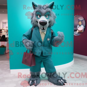 Figura de máscara Teal...