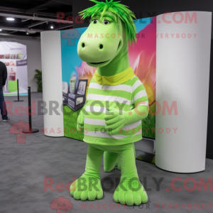 Limegrønn Quagga figura de...