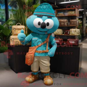 Turquoise Pad Thai mascot...