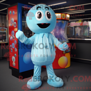 Sky Blue Gumball Machine...