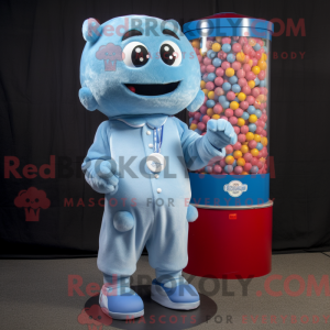 Sky Blue Gumball Machine...