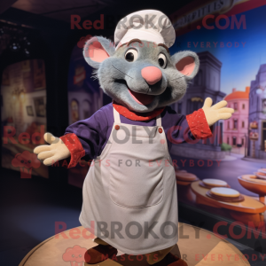 Ratatouille mascot costume...