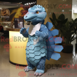 Disfraz de mascota pangolín...