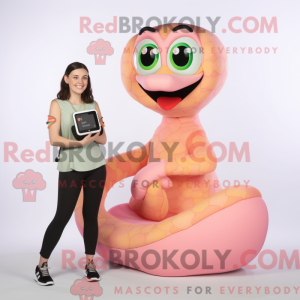 Maskottchenkostüm Peach...