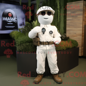 White Soldier mascot...