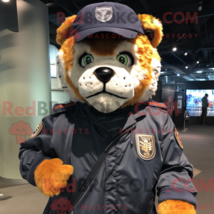 Figura de máscara de tigre...