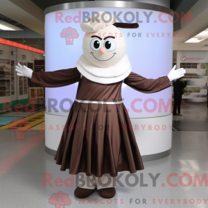 Cream Chocolate Bars mascot...