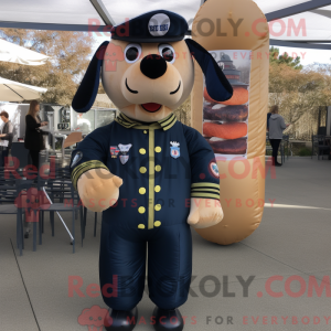 Disfraz de mascota Navy Hot...