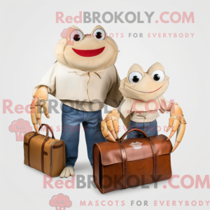 Kremowy Eremittkrabbe...