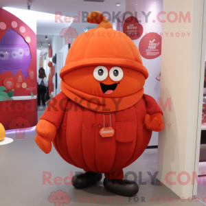 Red Pumpkin-mascottekostuum...