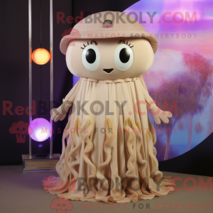 Disfraz de mascota medusa...