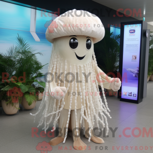 Disfraz de mascota medusa...