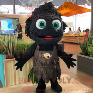 Postava maskota Black Fish...