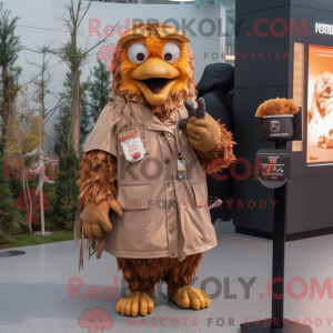 Maskottchenkostüm Brown...