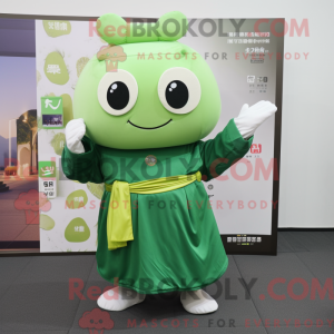 Green Dim Sum mascot...