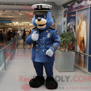 Navy Navy Soldier maskot...