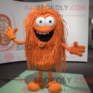 Orange Spaghetti mascot...