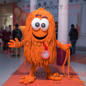 Orange Spaghetti mascot...