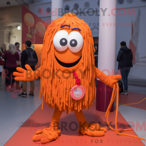 Postava maskota Orange...