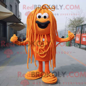 Orange Spaghetti mascot...