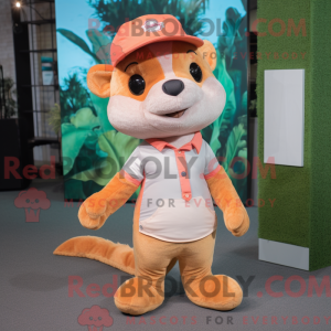 Peach Mongoose mascot...