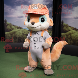 Peach Mongoose mascot...