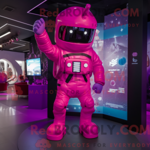 Máscara de astronauta...