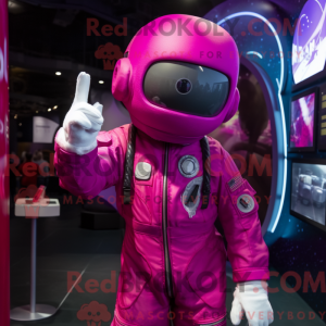 Máscara de astronauta...