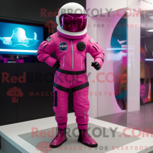 Máscara de astronauta...