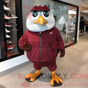 Postava maskota Maroon Dove...